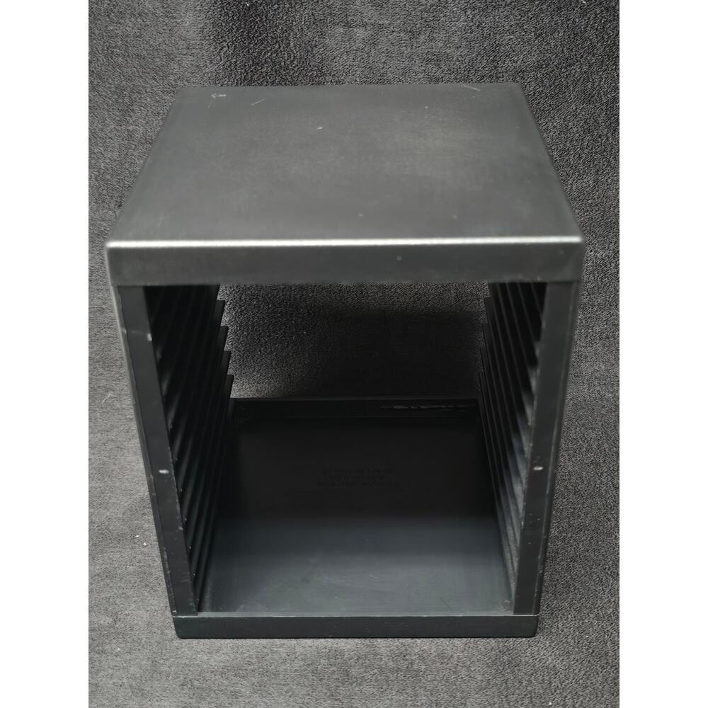 Realistic CD Holder Self Standing 10 Compact Disc Storage Rack - Picture 3 of 8